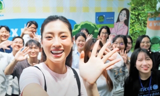 Hoa hậu Lương Thùy Linh khám phá ẩm thực Việt dưới góc nhìn dinh dưỡng bền vững